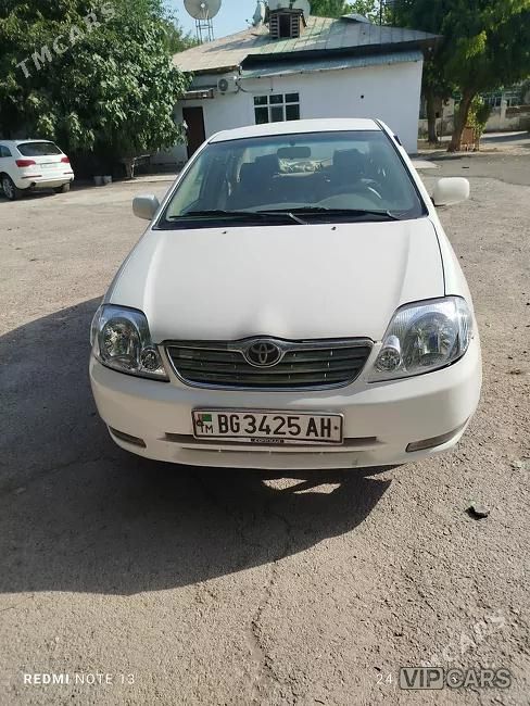 Toyota Corolla, 2001
